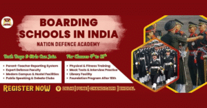 Military school coaching in India