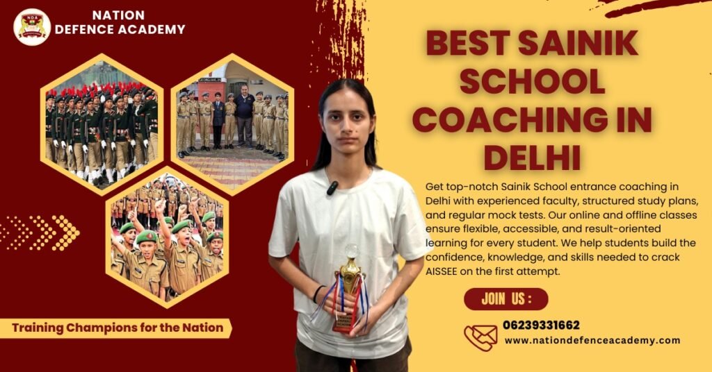 Best Sainik School Coaching in Delhi