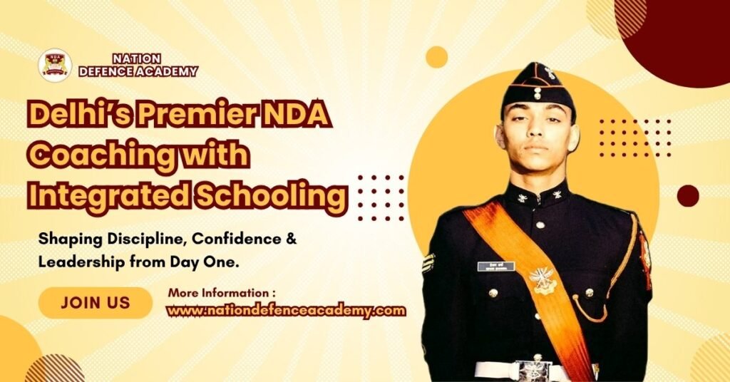 NDA Coaching with Schooling in Delhi