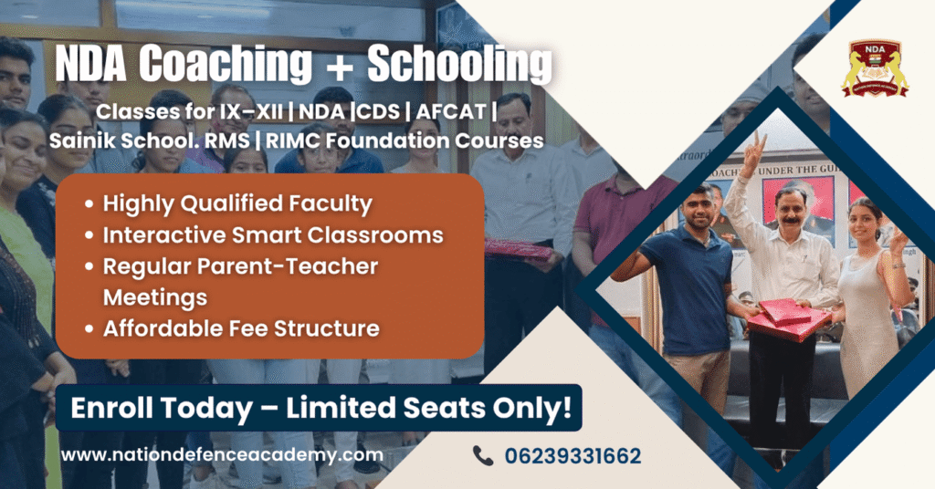 NDA Coaching with schooling