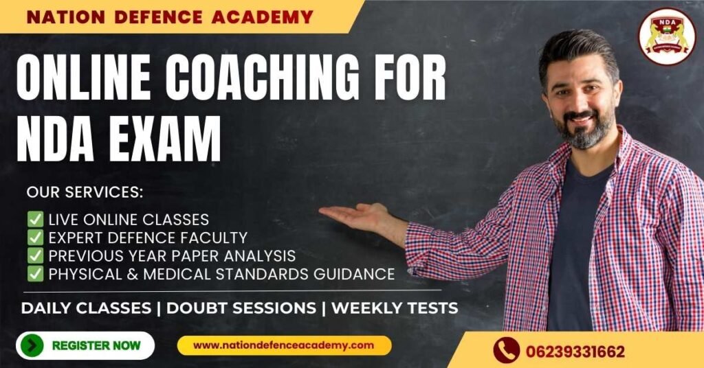 NDA Online Coaching- Nation Defence Academy
