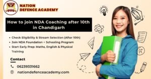 How to join NDA after 10th in Chandigarh