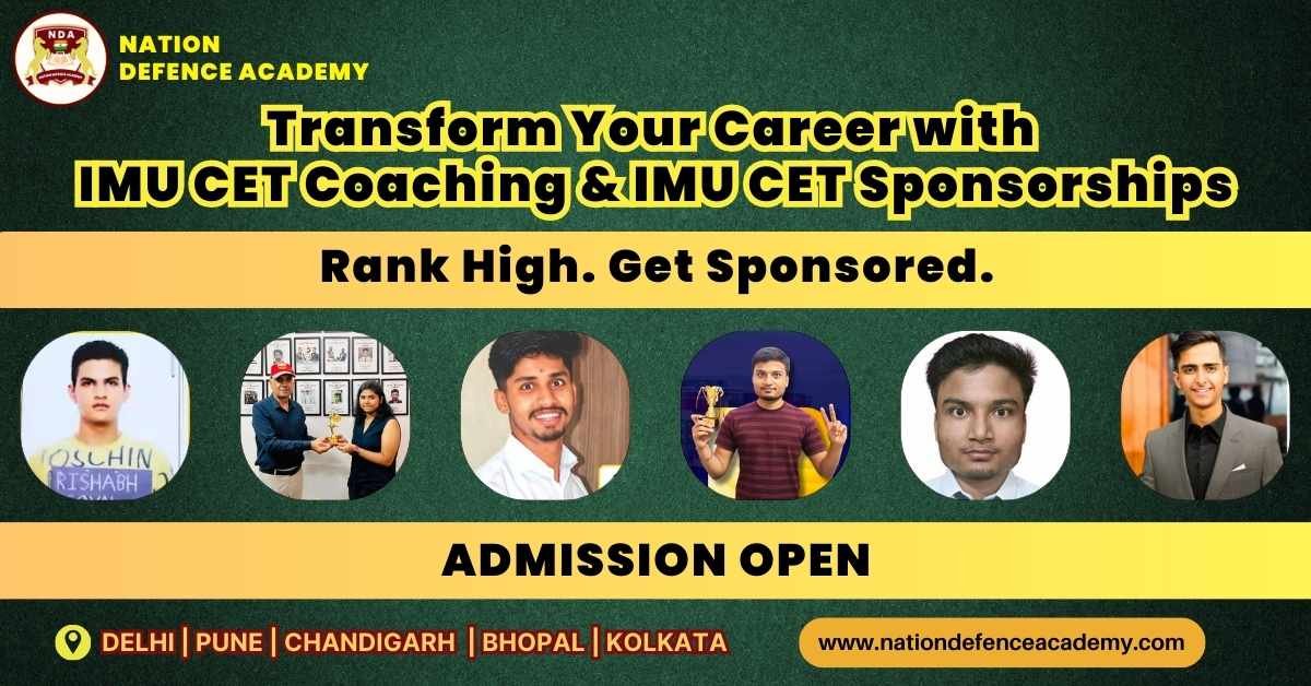 IMU CET coaching & IMU CET Sponsorships