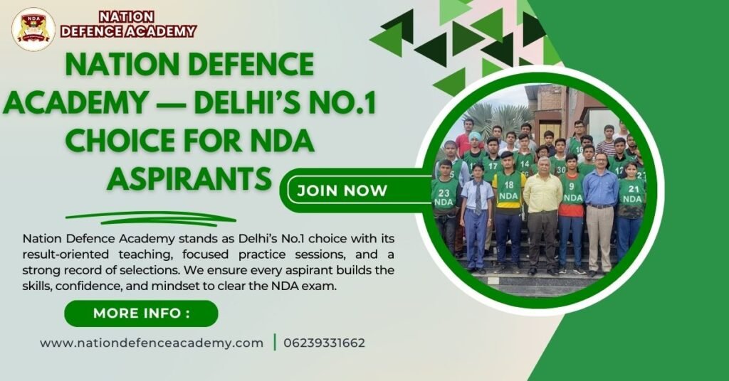 NDA Exam Coaching in Delhi