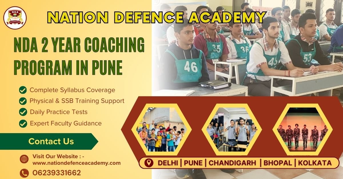 NDA 2 Year Foundation Coaching In Pune