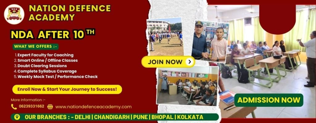 NDA Coaching After 10th