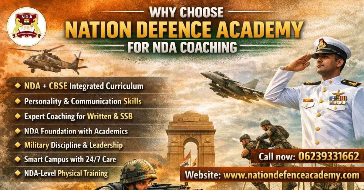 Why choose Nation Defence Academy for NDA Coaching