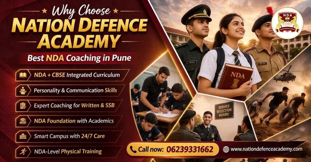 Best NDA Coaching in Pune by Nation Defence Academy