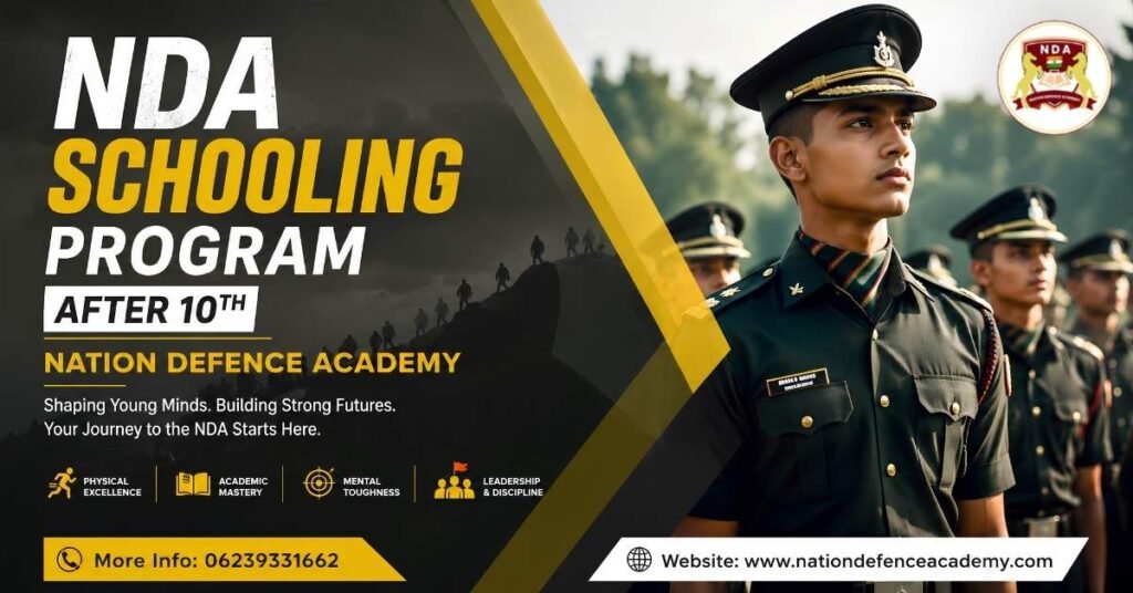 NDA Schooling Programme after 10th