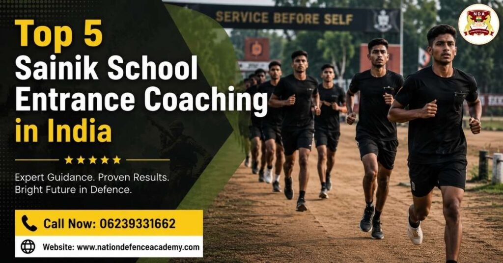 Top 5 Sainik School Entrance Coaching in India