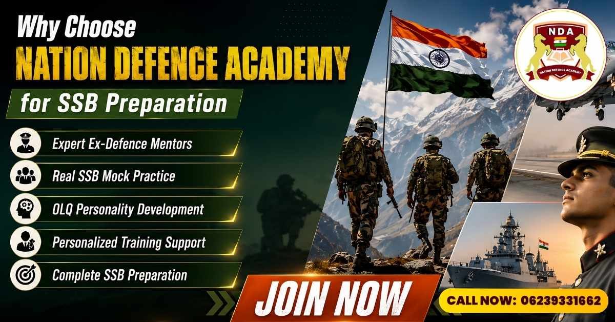 Why Choose Nation Defence Academy for SSB Preparation