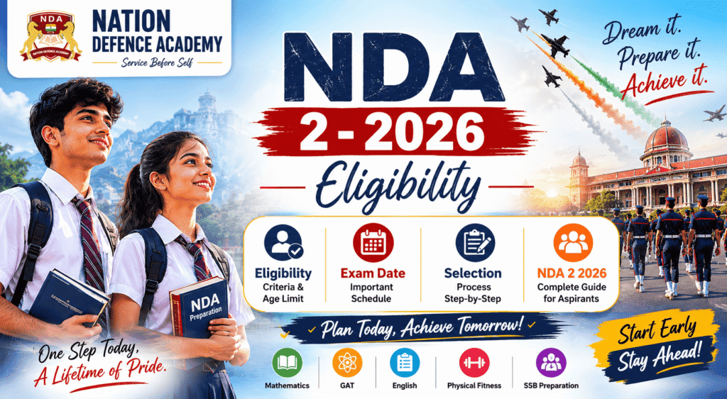 NDA Exam 2 2026 Eligibility