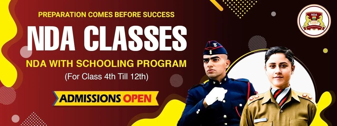NDA Coaching Classes with Schooling Program in India