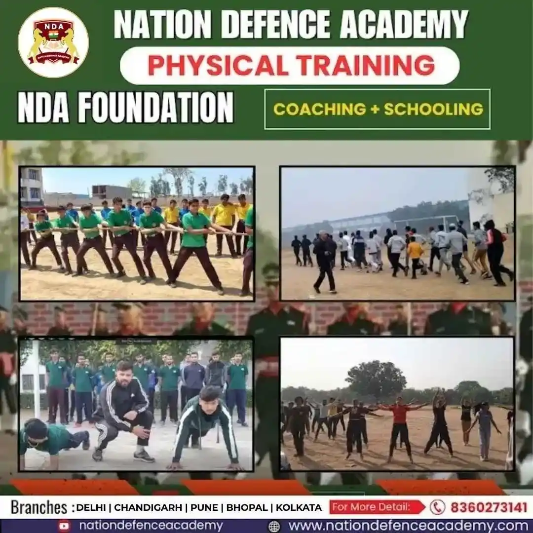 NDA Coaching with Schooling Facilities