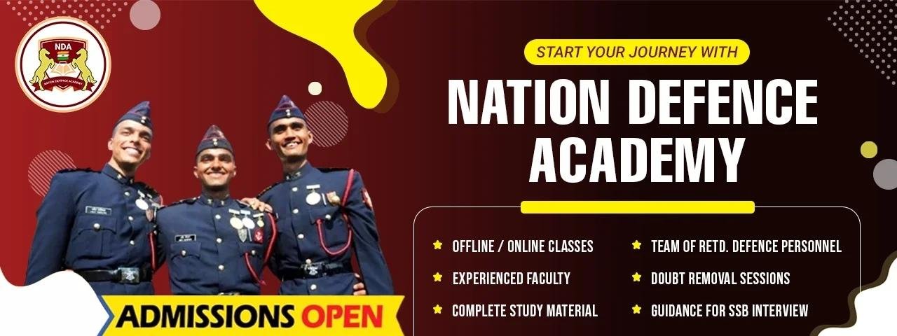 NDA Coaching Classes in India by Nation Defence Academy