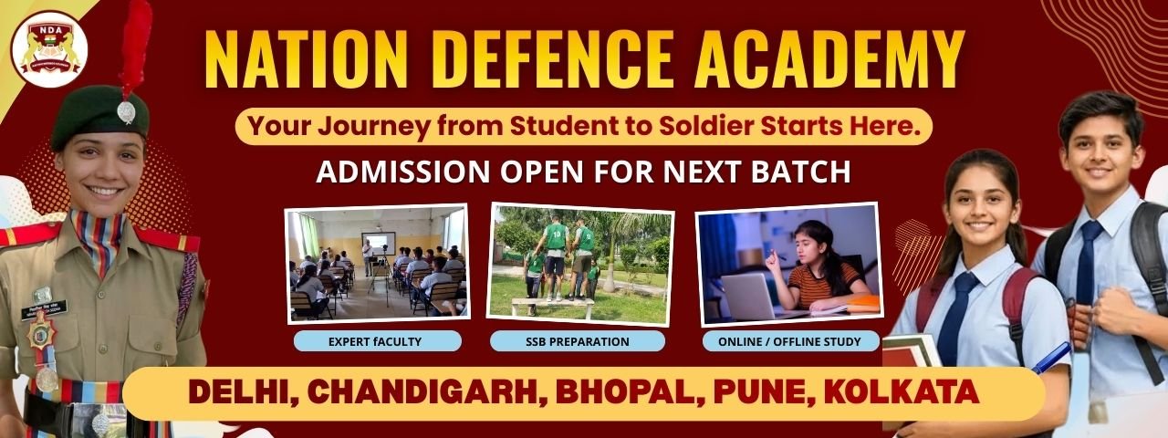 National Defence Academy (NDA) Coaching by Nation Defence Academy