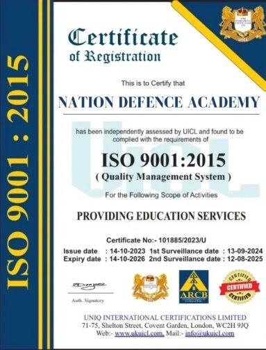 Certificate 1